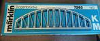 Märklin boogbrug 7263, Ophalen, Gelijkstroom of Wisselstroom, Brug, Tunnel of Gebouw, Zo goed als nieuw