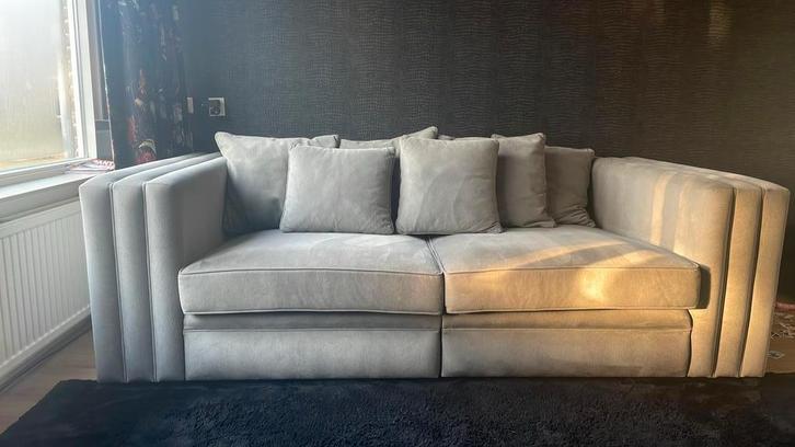 Grijze bank Rofra, Huis en Inrichting, Banken | Complete zithoeken, Zo goed als nieuw, Ophalen of Verzenden