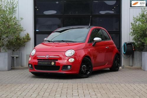 Fiat 500 1.2 500S - LEDER/ALCANTARA - SPORT - H&R - AUX/USB, Auto's, Fiat, Bedrijf, Te koop, ABS, Airbags, Airconditioning, Centrale vergrendeling