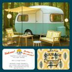 Vintage Caravan vakantie, Caravans en Kamperen