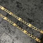 14k gouden ketting cuban schakel, Ophalen of Verzenden, Zo goed als nieuw, Goud