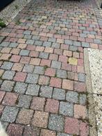 Gratis Gekleurde klinkers terras 8m2, Tuin en Terras, Tegels en Klinkers, Ophalen, Gebruikt, Klinkers, 5 tot 10 m²
