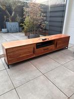 Home24 - Massief houten TV meubel - 220cm breed, Ophalen, Zo goed als nieuw, 200 cm of meer, Minder dan 100 cm