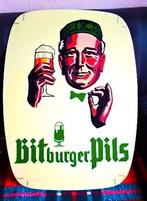 Groot Bitburger bier advertentie plexiglas lichtbak raam, Ophalen of Verzenden, Gebruikt, Lichtbak of (neon) lamp