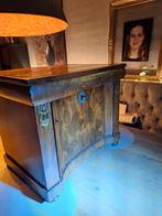 Sigarenkastje notenhout, 48x56x38 cm, Antiek en Kunst, Ophalen of Verzenden