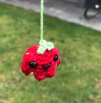 Strawberry frog keychain, Ophalen of Verzenden, Haken, Patroon of Boek