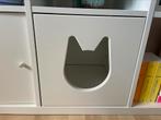 KALLAX Kattenhuis, wit, 33x33 cm, Ophalen, Zo goed als nieuw