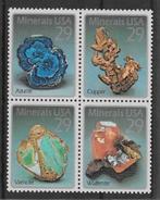 USA 1992  Blokje Mineralen, Postzegels en Munten, Verzenden, Postfris, Noord-Amerika