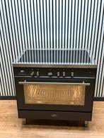 Luxe Boretti INDUCTIE Fornuis met 4 zones Incl. Afzuigkap 90, Fornello Esperta, Zo goed als nieuw, Energieklasse A of zuiniger