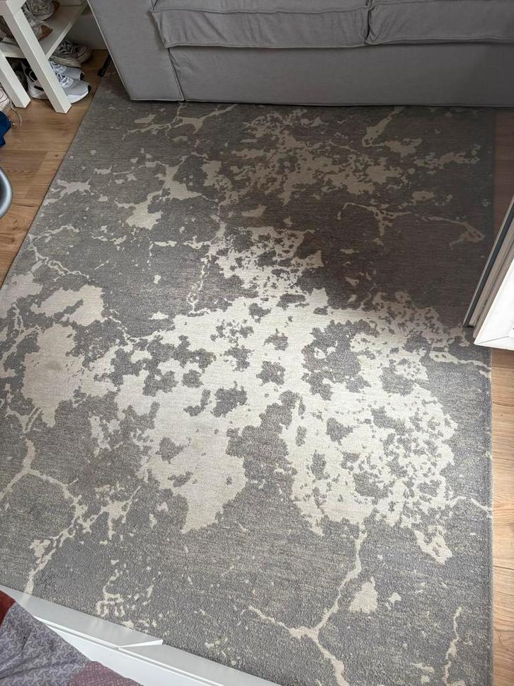 Mart Visser Vloerkleed Grijs/Beige 155x230cm, Huis en Inrichting, Stoffering | Tapijten en Kleden, Zo goed als nieuw, 150 tot 200 cm