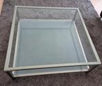 Salontafel glas, Huis en Inrichting, Tafels | Salontafels, Ophalen, 100 tot 150 cm, 50 tot 100 cm, Minder dan 50 cm