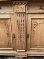 Prachtig Frans eiken kast commode dressoir, Antiek en Kunst, Ophalen