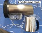 RVS Drinkbekers in houder, Ophalen of Verzenden, Overige materialen, Overige stijlen, Overige typen