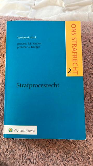 B.F. Keulen - Strafprocesrecht beschikbaar voor biedingen