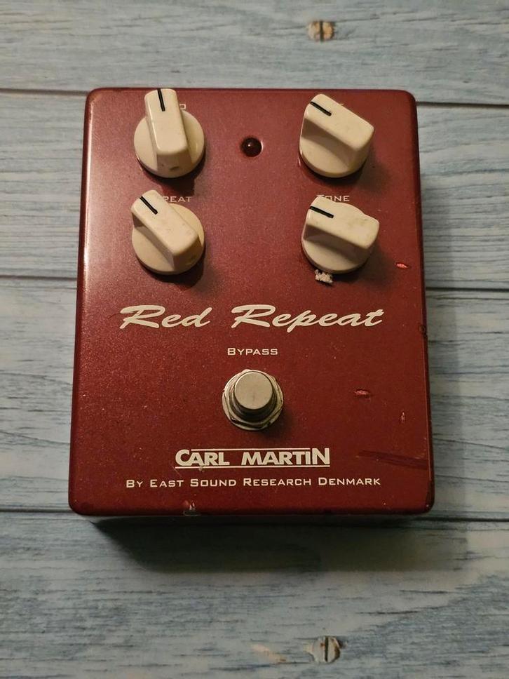 Carl Martin Red Repeat vintage echo, Muziek en Instrumenten, Effecten, Gebruikt, Ophalen of Verzenden