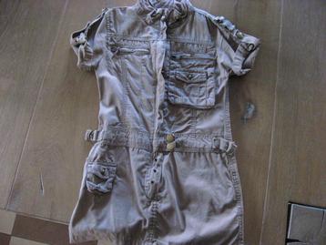 zgan stoere taupe tuniek / jurk H & M, maat 128 beschikbaar voor biedingen