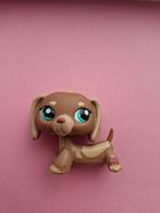 Littlest pet shop Dashund 1751, LPS petshop bruine Teckel, Ophalen of Verzenden, Zo goed als nieuw