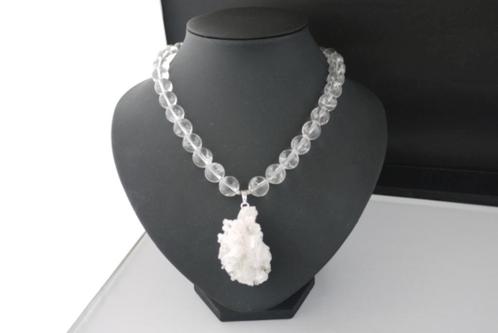 BERGKRISTAL ketting/oorhanger-set, Sieraden, Tassen en Uiterlijk, Edelstenen, Nieuw, Verzenden