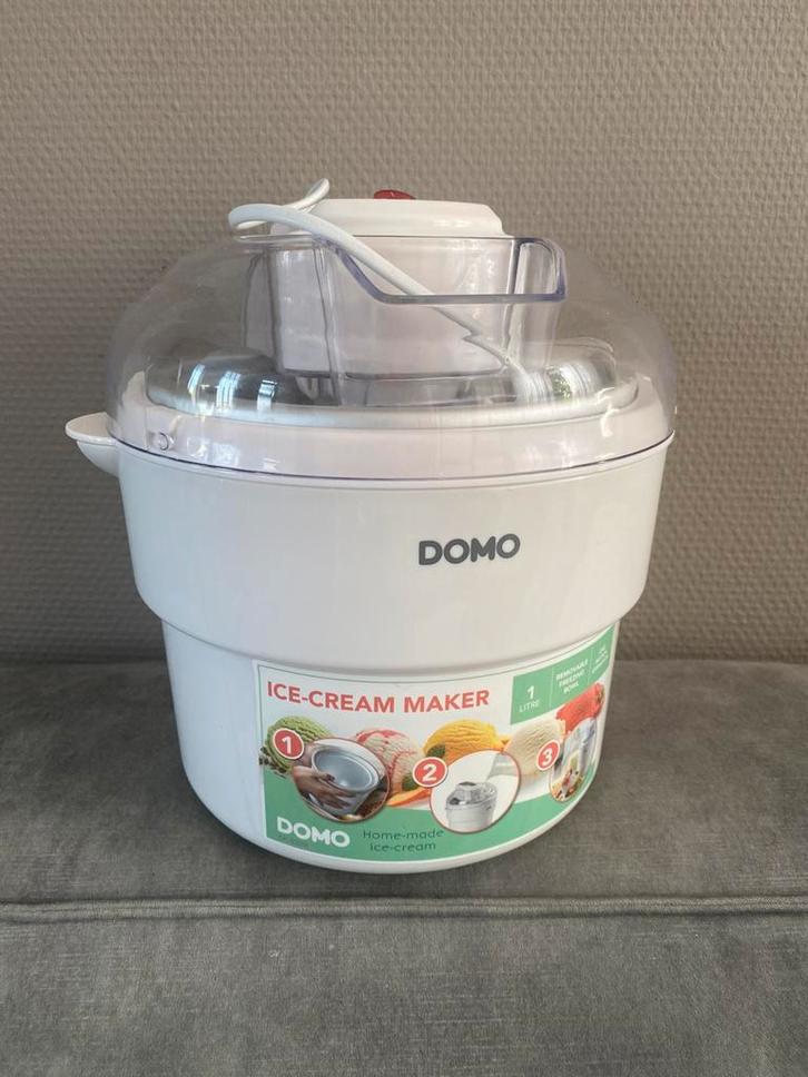 ZGAN Domo ijsmachine, Witgoed en Apparatuur, IJsmachines, Zo goed als nieuw, Ophalen of Verzenden