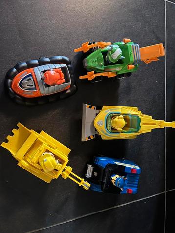 5 Paw Patrol auto’s met pups beschikbaar voor biedingen