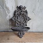 Gietijzeren muurkandelaar wandkandelaar engel *Etage3*, Gebruikt, ., Ophalen of Verzenden, .