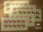 Duitsland 1997, paardenrassen in velletjes van 10., Verzenden, 1990 tot heden, Postfris
