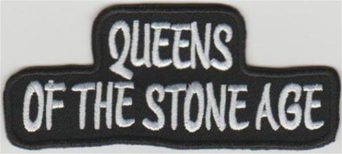 Queens of the Stone Age stoffen opstrijk patch embleem, Verzamelen, Muziek, Artiesten en Beroemdheden, Nieuw, Kleding, Verzenden