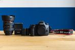 Canon 6D Mark II + 24-70mm EF objectief + 2 accu’s, Audio, Tv en Foto, Fotocamera's Digitaal, Spiegelreflex, Canon, Gebruikt, Ophalen