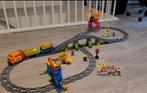 Electrische duplo trein set 1050 + extra rails & treinen, Kinderen en Baby's, Speelgoed | Thomas de Trein, Zo goed als nieuw, Ophalen