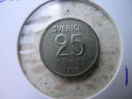 25 Ore 1958 Zweden, Postzegels en Munten, Ophalen of Verzenden, Overige landen, Losse munt