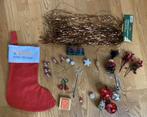 Knutselmateriaal kerststukjes en ander kerstmateriaal, Ophalen of Verzenden, Zo goed als nieuw