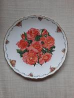 Wandbord rode rozen Royal Albert collectors item Elizabeth, Ophalen of Verzenden