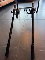 2x Carp Hengel + Molen XPro 12ft 2.75lb - Nieuwstaat, Ophalen of Verzenden, Zo goed als nieuw, Complete set