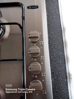 Gasstel 4 pits, Witgoed en Apparatuur, Kookplaten, Ophalen, 4 kookzones, Zo goed als nieuw, Inbouw