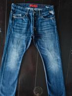ZGAN CLASSIC REPLAY WAITOM STRAIGHT FIT JEANS SIZE 31/32, Blauw, W32 (confectie 46) of kleiner, Ophalen of Verzenden, Zo goed als nieuw