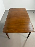 Vintage Teak Uitschuifbare Tafel - Jaren '60 Design, Huis en Inrichting, Tafels | Eettafels, Gebruikt, 50 tot 100 cm, Vijf personen of meer