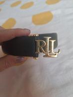Ralph Lauren Riem XS - Zwart Leer, Kleding | Dames, Riemen en Ceinturen, Minder dan 3 cm, 80 tot 90 cm, Verzenden, Heupriem