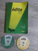 Le nouvel édito niveau B1  CD  DVD E. Heu ISBN 9782278072699, Gelezen, Frans, VWO, Élodie Heu