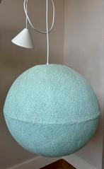 Gratis! Leuke ijsblauwe Mesh Lamp Westwing - Ø40cm, Ophalen, Zo goed als nieuw, Stof, Minder dan 50 cm