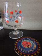 Delerium glas met viltje, Ophalen of Verzenden, Zo goed als nieuw, Glas of Glazen, Overige merken