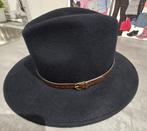 Hoed nieuw donkerblauw, Hologramme Paris, 55 cm (S, 6⅞ inch) of minder, Hoed, Nieuw