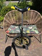 Qu-Ax luxus eenwieler 20 inch 2 zadelpennen, Fietsen en Brommers, Ophalen of Verzenden, Zo goed als nieuw