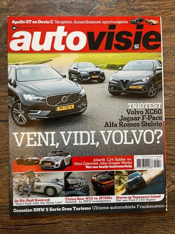 AutoVisie: BMW 5GT,  Abarth 124 Spider, Apollo GT, Devin C beschikbaar voor biedingen