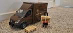 Bruder UPS bestelbus, Kinderen en Baby's, Speelgoed | Speelgoedvoertuigen, Ophalen of Verzenden, Zo goed als nieuw