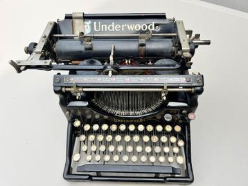 Underwood typemachine 1923 in werkende staat Geheel originee beschikbaar voor biedingen