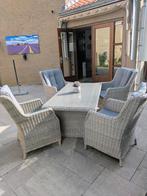 Heel mooi tuinstel diningset Bois le Duc, Ophalen, Zo goed als nieuw, Wicker, Stoel