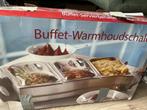 3 baks Buffetwarmer, Huis en Inrichting, Keuken | Keukenbenodigdheden, Ophalen, Zo goed als nieuw