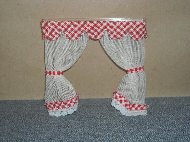 Lundby gordijn, Verzamelen, Poppenhuizen en Toebehoren, Gebruikt, Poppenhuis, Ophalen of Verzenden