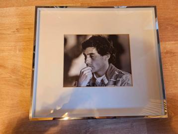 Ayrton Senna Foto in Lijst beschikbaar voor biedingen