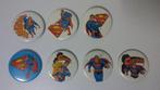 Superman superheld strip tekenfilm buttons vintage, Ophalen of Verzenden, Overige figuren, Gebruikt, Overige typen